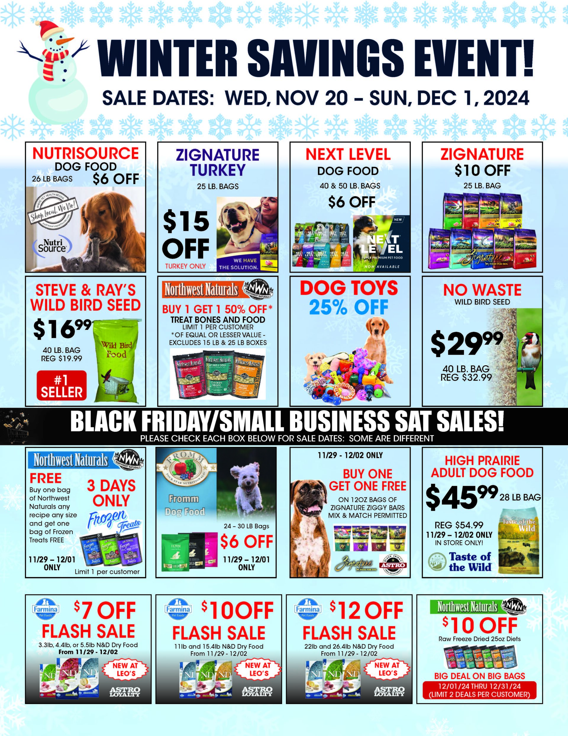 November Specials Page 1